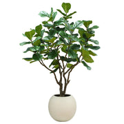 Artificial Faux Fig Tree CGH 8ft / 240cm Indoor Potted Plant Planter Green