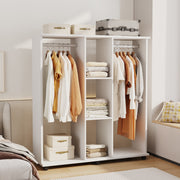 Open Wardrobe Clothes Rack Storage Organizer Freestanding Garment Rack Bedroom