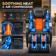 Full Body Zero Gravity Massage Chair Recliner Heating Thai Shiatsu 3D SL-Track