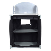 Outdoor Camping Kitchen Cupboard Cook Table Folding Storage Unit Shelf w Handbag