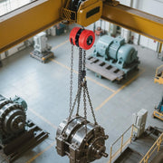 2 Ton 2000Kg Chain Block & Tackle Engine Lifting Hoist Pulley 3M Cable