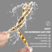 80cm Round LED Dimmable Bathroom Mirror Make Up Light Up Touch Sensor Wall Mount