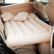 2-in-1 Inflatable Air Bed SUV Car Travel Camping Mattress Back Seat with Pillow