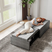4-in-1 Multifunction Folding Sofa Bed Convertible Sleeper Chair Pull Out Lounge
