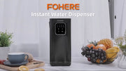 2.5L Instant Filtered Hot Water Dispenser/Kettle +3 Filters 45°-100°C 150-500ml