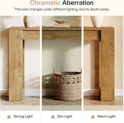 41.3'' Console Table for Entryway, Modern Rectangular Sofa Table for Living Room
