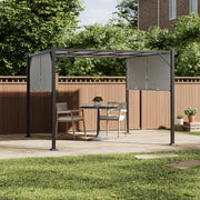 Outdoor Pergola Garden Awning Gazebo Canopy Party Barbecue Shelter Furniture