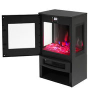 Electric Fire Stove Panorama Freestanding Electric Fireplace 8 Colors LED Flame