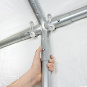 TOOLPORT 5x8 m Marquee Party Tent gazebo shelter PE 350 N