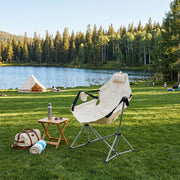 Swing Hammock Camping Chairs Portable Outdoor Garden Beach Picnic Rocking Chairs