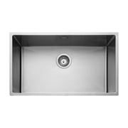 Rangemaster Kube Inset Undermount Single Bowl Stainless Steel Kitchen Sink