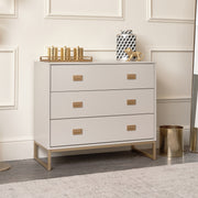 Large 3 Drawer Chest of Drawers and Pair of Bedside Tables bedroom furniture set