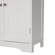 67'' Cabinet Tall Freestanding Bathroom Bedroom 2Drawer 4 Doors Storage Cupboard