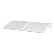 Door Canopy Awning Shelter Front Back Porch Shade Patio Roof Rain Cover Balcony