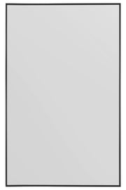 Large Black Edged Aluminium Wall Leaner Mirror 68