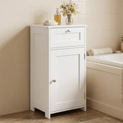 Bathroom Storage Cabinet with Drawer & Door Freestanding Floor Cabinet