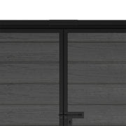 Wood Effect Plastic Garden Storage Shed Outdoor Storage House Tool Sheds 7 x 4FT