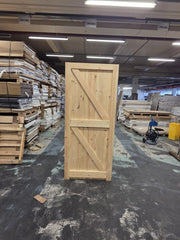 LPD Doors External FL&B Redwood Door / Gate B Grade Stock Free Delivery
