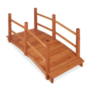 Pond bridge Garden Walkway Weatherproof Easy Assembly Pond Overpass Easy Setup