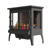 2000W Electric Fireplace Realistic Log Burning Flame Effect Stove Fire Heater UK