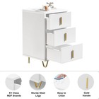 Bedside Table 2/3 Drawers Cabinet Bedroom Furniture Storage Nightstand Shelf NEW