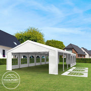 4x6m Marquee Gazebo Shelter Party Tent, PE 450 N white