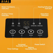 SIAL Industrial Dehumidifier 50L/Day for Whole House & Commercial Large, NEW