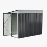 Metal Steel Garden Shed 9x4FT,8x4FT,6x4FT Outdoor Bike Storage House Tool Sheds