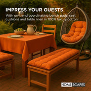 Hanging Egg Chair Cushion for Garden, Outdoor Swing Chair Seat Pad Cushion Round