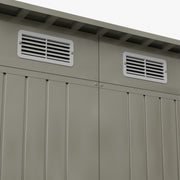8 x 4ft Garden Storage Shed Double Door Pent Roof for Patio Backyard Bike Tool