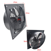 Industrial Ventilation Extractor Metal Axial Exhaust Commercial Air Blower Fans