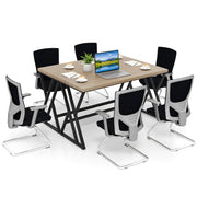 150 CM Computer Desk Large Industrial Office Desk w/Heavy-duty Metal Frame