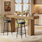 70.9 Inch Modern Bar Table Rectangular Counter Height Pub Table for Home, Bistro
