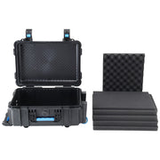 Heavy Duty Hard Rolling Tool Trolley Case with Wheels & Waterproof Camera Storag