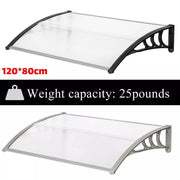 Door Canopy Awning Shelter Outdoor Porch Patio Front Back Window Roof Rain Cover