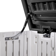975L Max XL Large Garden Storage Shed Box Outdoor Bin Tool Multibox & Free Base