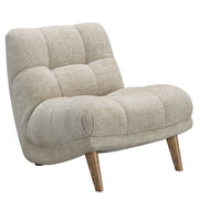Winslow Beige Fabric Accent Chair Hardwood Legs Living Room Prospera Home