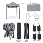 All Seasons Gazebos 3mx2m Heavy Duty Fully Waterproof Pop Up Gazebo