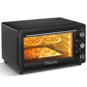 OYAJIA Mini Oven Toaster Grill Tabletop Compact Portable Baking Cooker 28L 1500W