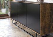 Loft Retro Industrial Modern Sideboard Vintage TV Unit Cabinet TV Stand