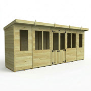 Total Sheds Pent Summer House Various Sizes Pressure Treated UK Manufactured