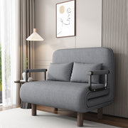 Double Folding 5 Position Convertible Sleeper Armchair Chair Sofa Bed NEW