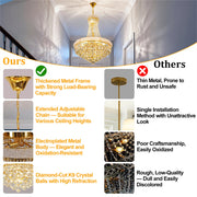 Crystal Chandeliers for Dining Room K9 Modern Crystal Chandelier Luxury Imperial