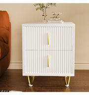 Bedside Table 2/3 Drawers Cabinet Bedroom Furniture Storage Nightstand Shelf