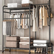 Clothes Rail 120KG Load Clothes Rack Shelfs Shoe Rack Display Stand Heavy Duty