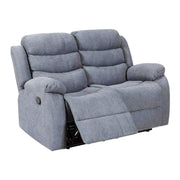 Roma | Grey, Dark Grey | Linen Recliner Sofa 3, 2, 1 Seater | Sofa