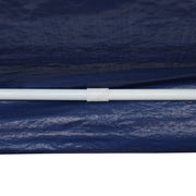 Gazebo PE 3X6M Outdoor Patio Shade Canopy Waterproof 6 Pieces Sidewalls Blue