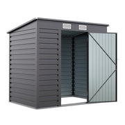 6x4ft Outdoor Storage Garden Sheds Sloped Roof Tool Utility House W/ Door & Vent