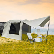 Portable Car Tent Attachment For Camping Waterproof Car Awning Outdoor Tent New