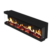 LED Fireplace Media Wall Fire Wall Mounted/Free Standing Electric Heater 50 60